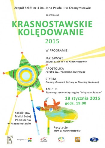 Krasnostawskie Kolędowanie 2015-plakat